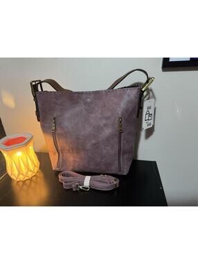 JEN & CO Alexa 2-in-1 Hobo (Style M1816A)  Vegan Leather secure compartment– NWT